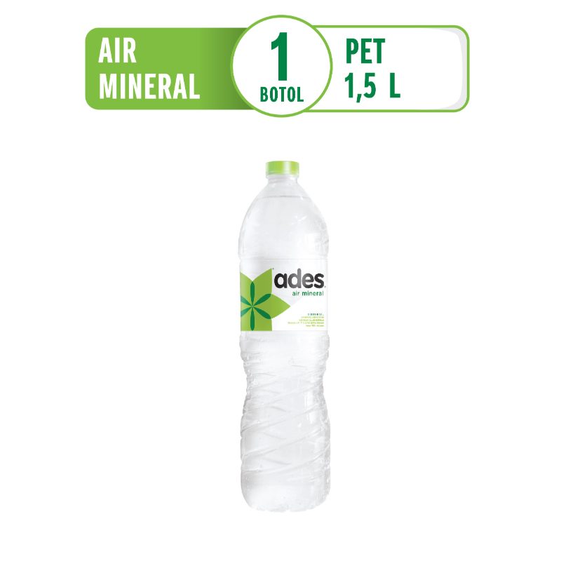 Pekanbaru Ades Mineral Water 1.5Lt Btl