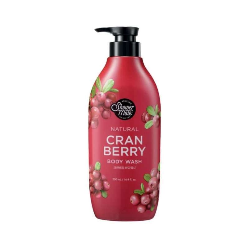 Pekanbaru AEKYUNG SHOWERMATE NATURAL CRANBERRY 500ML