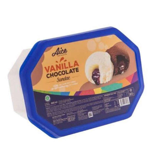Pekanbaru Aice Vanilla Chocolate Sundae 800Ml