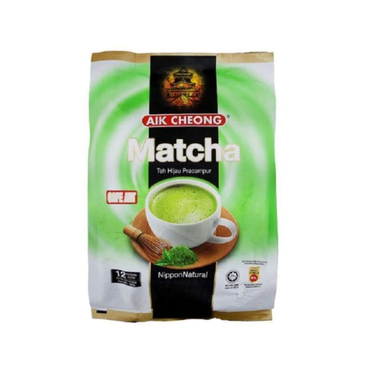 Pekanbaru Aik Cheong Cafe Art Matcha 12X25Gr Pak