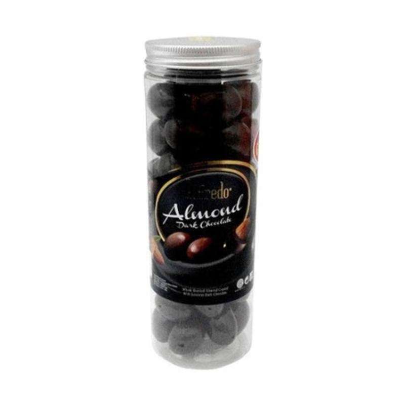 Pekanbaru Alfredo Almond Dark Chocolate 280Gr Jar