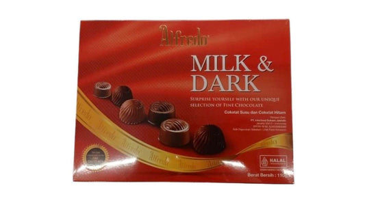 Pekanbaru Alfredo Fine Milk & Dark Choco 100Gr