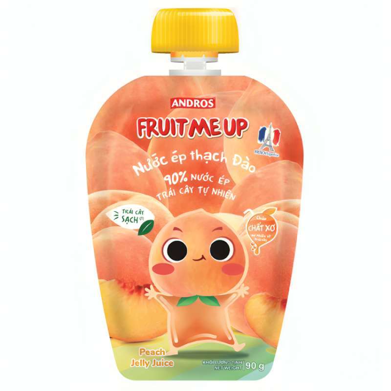 Pekanbaru Andros Fmu Jelly Juice Peach 90Gr