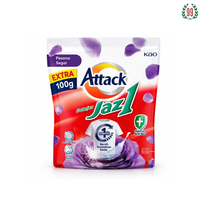 Pekanbaru ATTACK DETERGENT JAZ1 PESONA SEGAR 1400G+100G