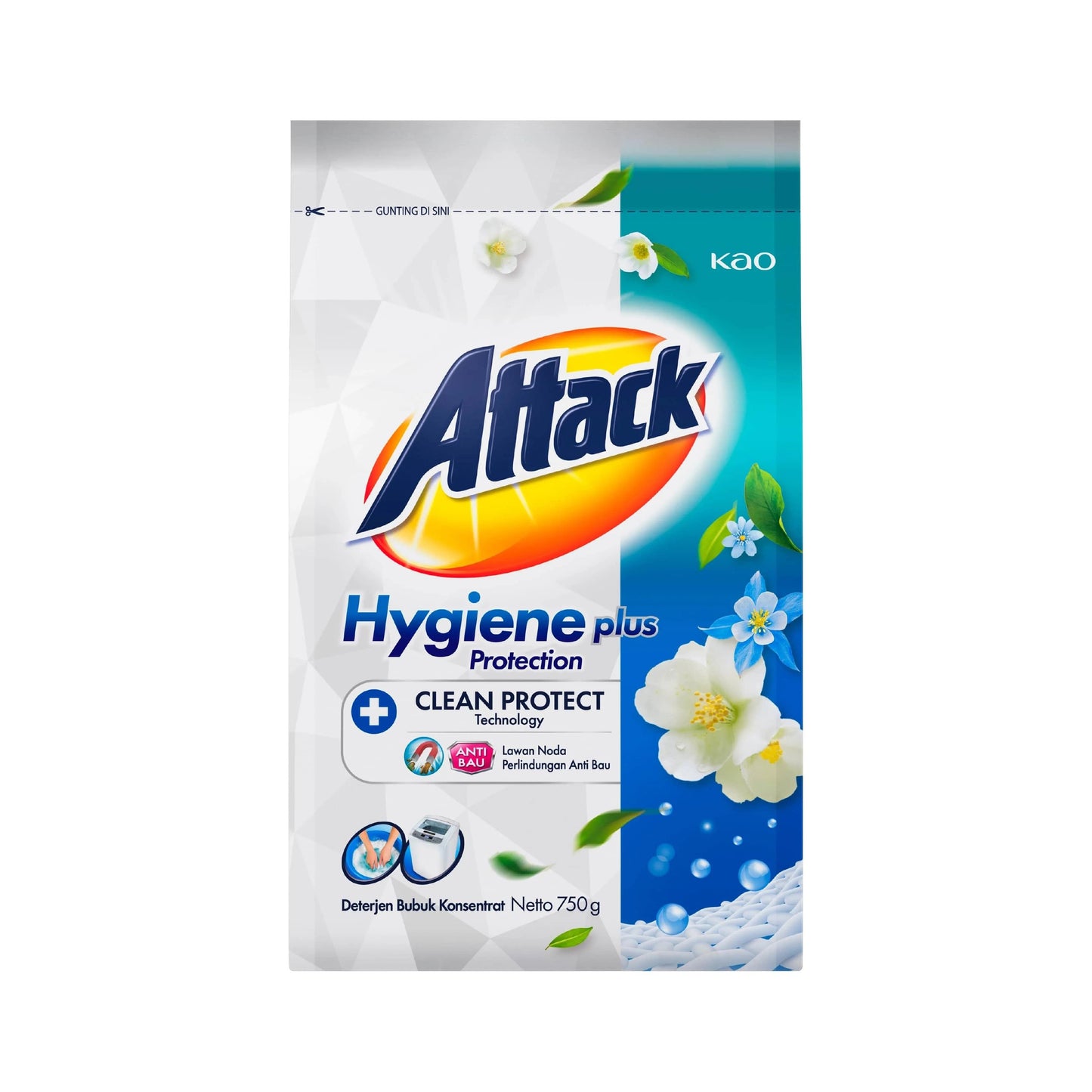 Pekanbaru ATTACK DET HYGIENE PLUS PRTCTN PWDR 750G