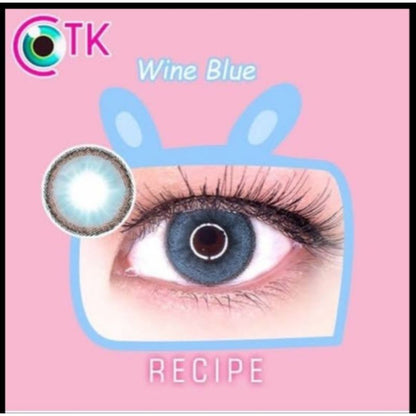 Pekanbaru Softlens Recipe Dia 14.5Mm Normal & Minus Grey Brown Blue (-0.50 S/D -6.00) Gray Ctk