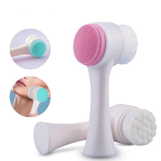 Pekanbaru Alat Pembersih Wajah Silikon / Magic Face Washer 2In1