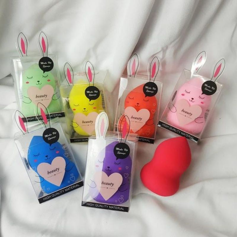 Pekanbaru (Premium) Beauty Blender Sponge Makeup / Spon Puff Telur / Complexion Spons