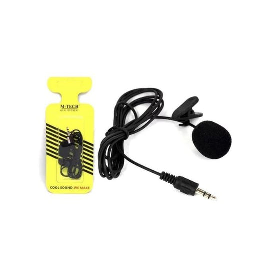 Pekanbaru Mic / Microphone Clip / Jepit M-Tech 02 3.5 Mm