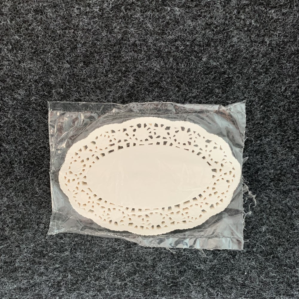Pekanbaru Dragon Pack Oval Paper Doyleys / Kertas Doilies Oval Per Pack
