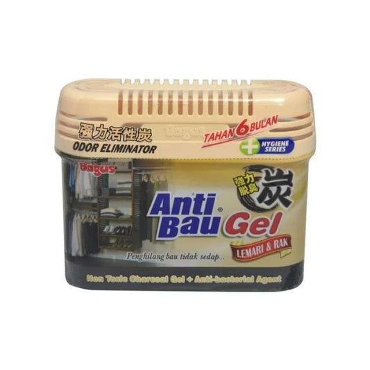 Pekanbaru BAGUS ANTI BAU GEL LEMARI &RAK 180GR