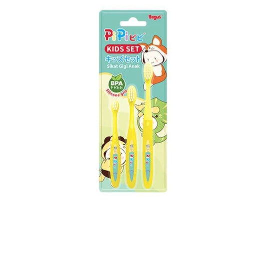 Pekanbaru Bagus Pipi Toothbrush Kids Set