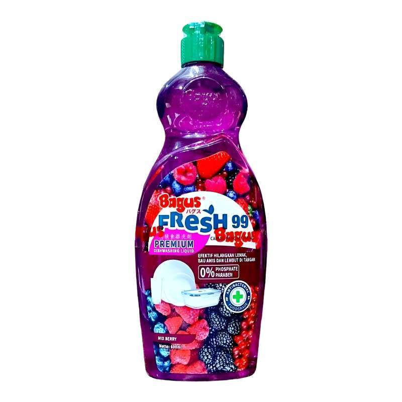 Pekanbaru BAGUS PRE DISHWASHING MIX BERRY 600ML BOTOL