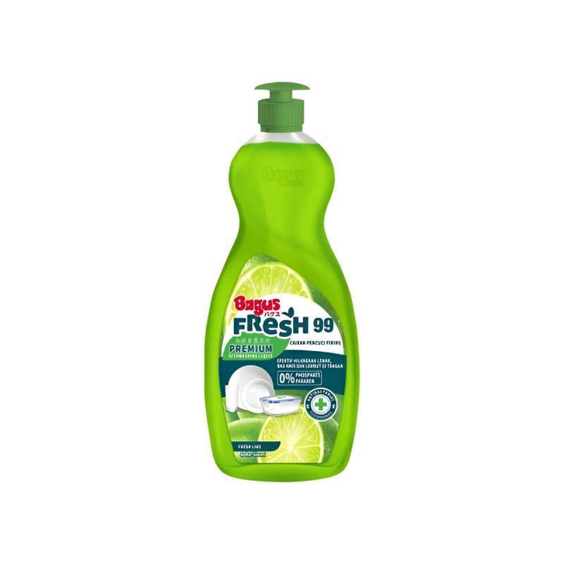 Pekanbaru BAGUS PRE DISHWASHING FRESH LIME 600ML BOTOL