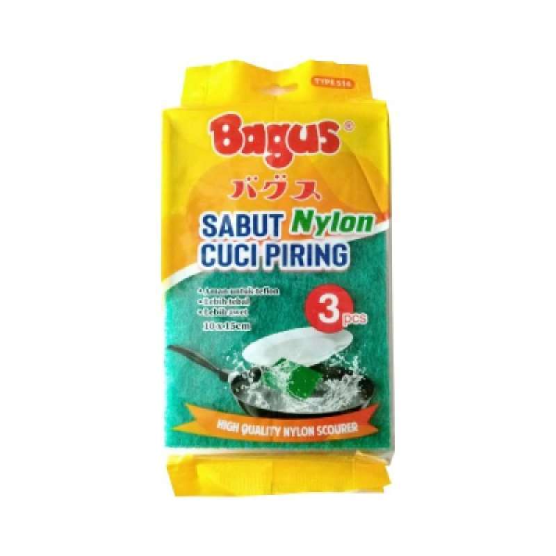 Pekanbaru Bagus sabut cuci piring nylon 3's