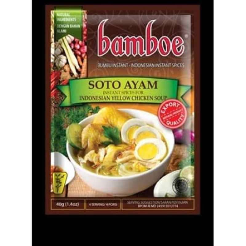 Pekanbaru Bamboe Bumbu Soto Ayam Baru 40Gr Sch