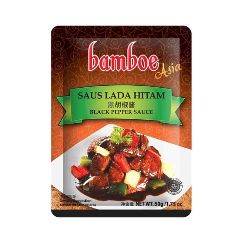 Pekanbaru Bamboe Lada Hitam 50Gr