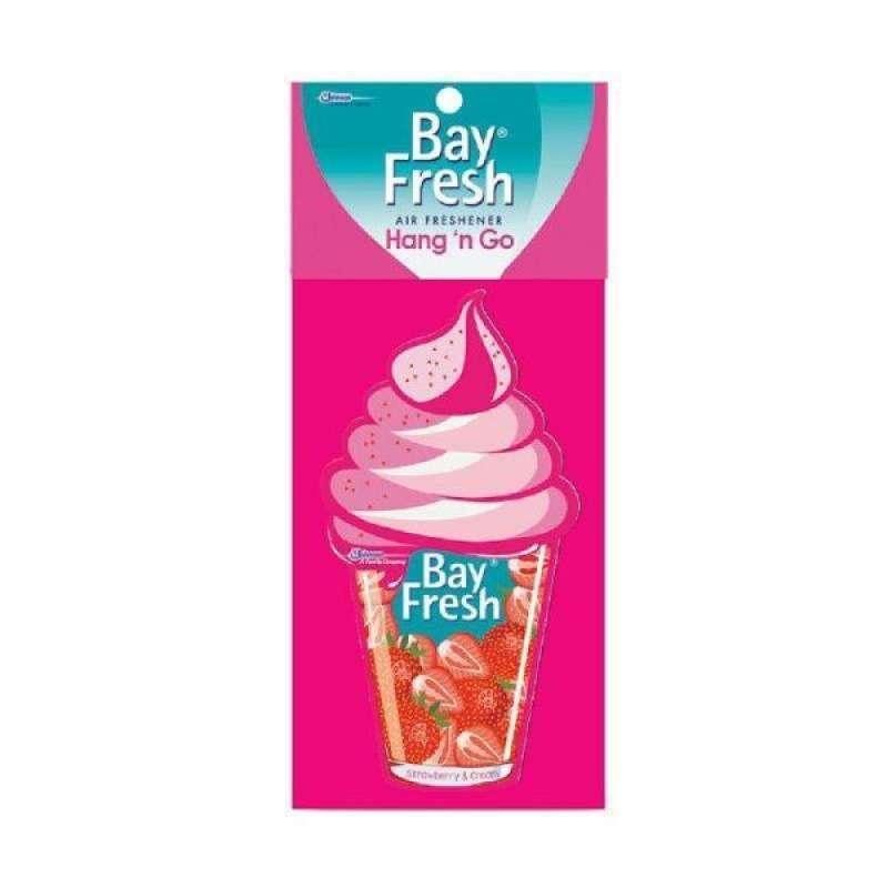 Pekanbaru BAYFRESH HANG N GO STRAWBERRRY&CREAM 12%