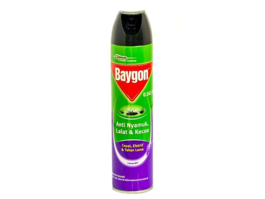 Pekanbaru BAYGON AEROSOL LAVENDER 600ML CAN