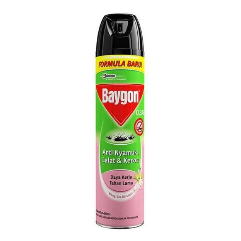 Pekanbaru BAYGON AEROSOL TEA BLOSSOM 600ML