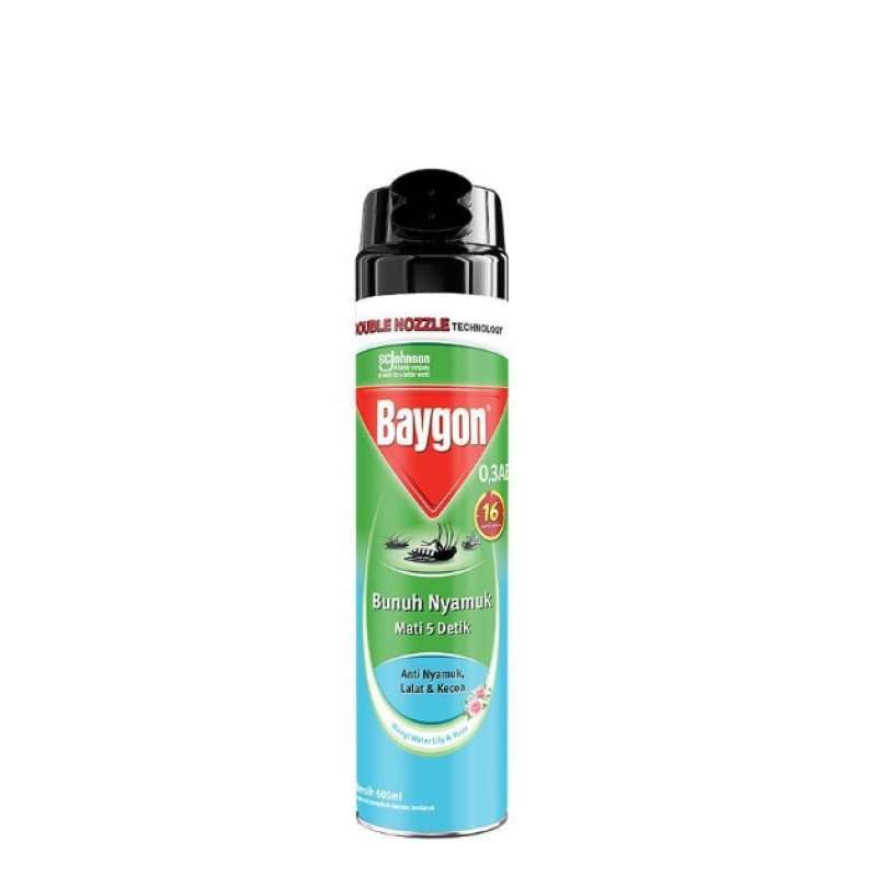 Pekanbaru BAYGON AEROSOL WATERLILY ROSE 600ML