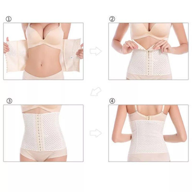 Pekanbaru Korset Slimming Pembentuk Tubuh Model Sabuk Klip