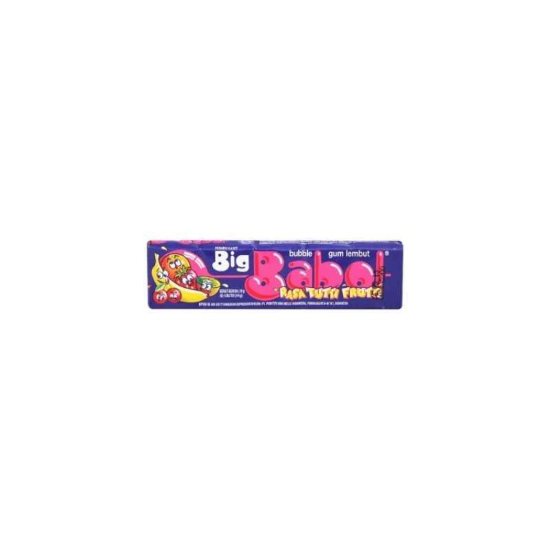 Pekanbaru Big Babol Gum Stick Tutti Frut 5'S Pcs