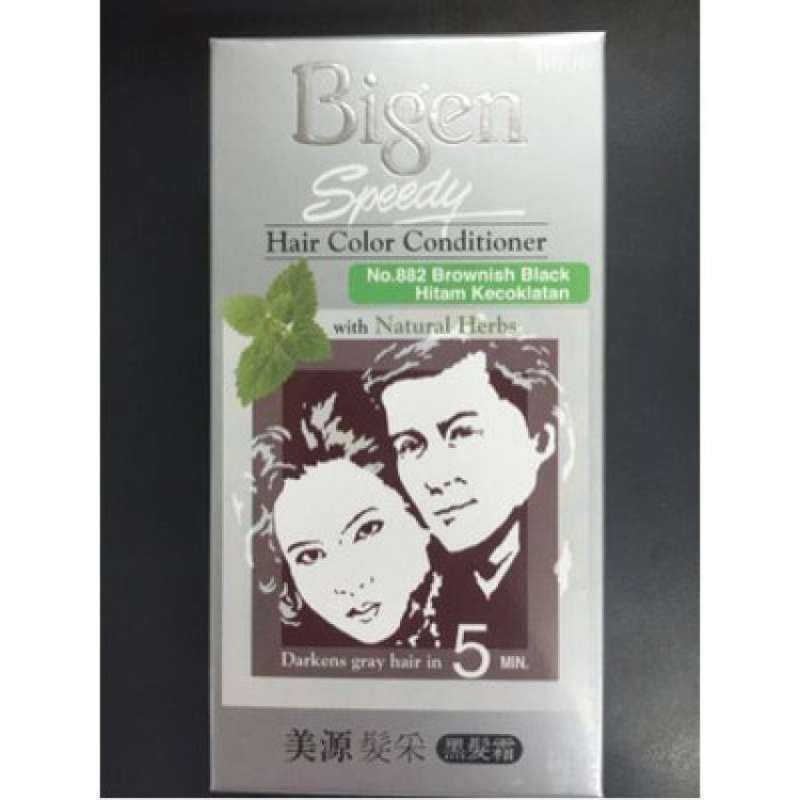 Pekanbaru Bigen Hair Colour Brownish Black 882