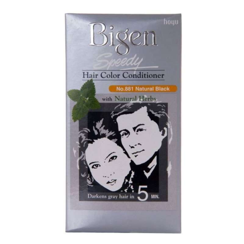 Pekanbaru Bigen Hair Colour Natural Black 881