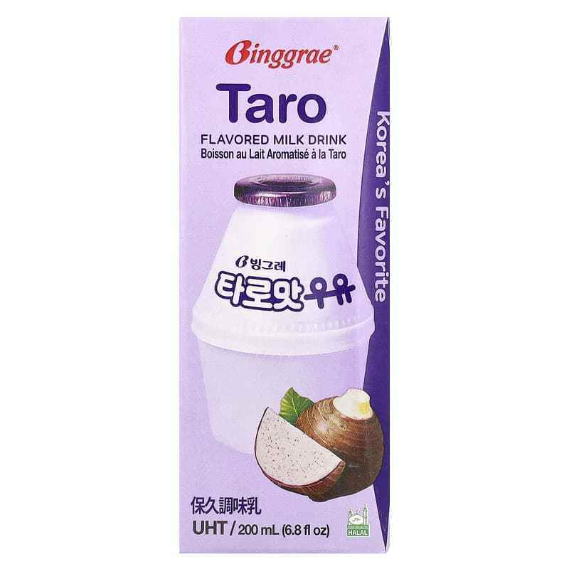 Pekanbaru Binggrae Taro Milk Drink 200Ml