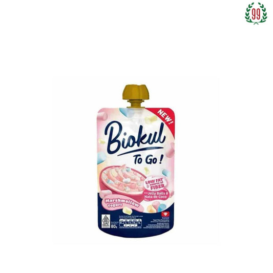 Pekanbaru Biokul Yogurt To Go Marshmallow 80Gr