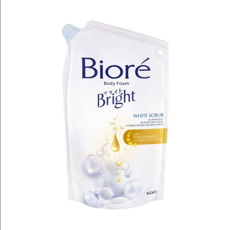 Pekanbaru BIORE BODY FOAM WHITE SCRUB 750 ML POUCH