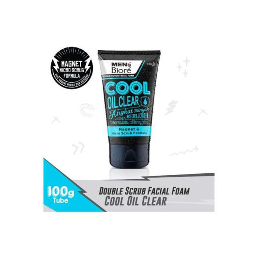 Pekanbaru Biore Men Fc Foam Dbl Scrb Cool Oil 100G