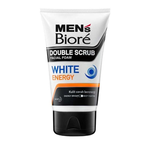 Pekanbaru Biore Men Fc Foam Dbl Scrb Wht Enrg 40Gr