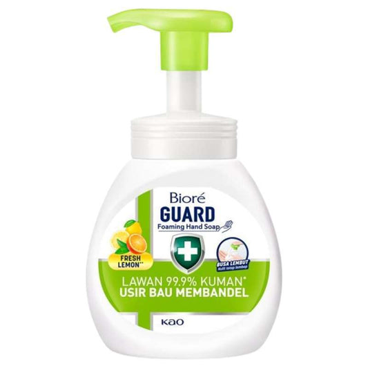 Pekanbaru Biore Foaming Hand Soap Fresh Lemon Pump 250Ml