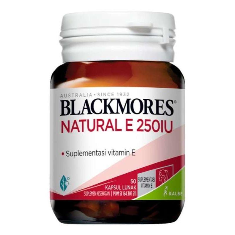 Pekanbaru Blackmores Natural E 250Iu 50S
