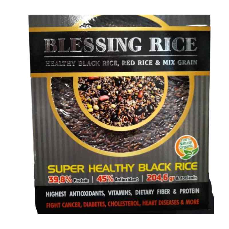 Pekanbaru Blessing Rice Healty Black Rice 1Kg