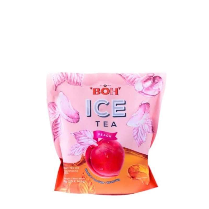 Pekanbaru Boh Ice Tea Peach Bag [20 Pcs]