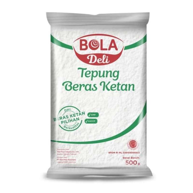 Pekanbaru Bola Deli Tepung Beras Ketan 500Gr