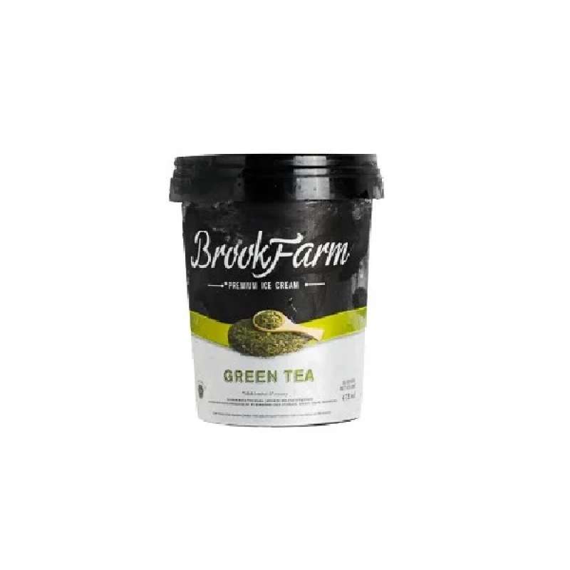 Pekanbaru Brookfarm Ice Cream Green Tea 473Ml