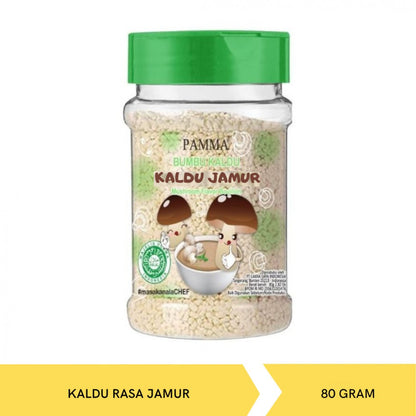 Pamma Bumbu Masak Kaldu Jamur / Ayam / Sapi / Beef / Chicken / Mushroom Stock / Sambal & Keju Tabur