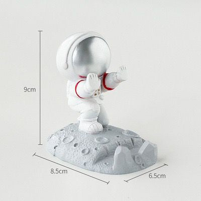 Phone Holder Penyangga Penahan Handphone Tab Astronot Lucu Stand HP Bentuk Lucu Unik Luar Angkasa Dekorasi Kamar Cute Stationary Kit Berkualitas