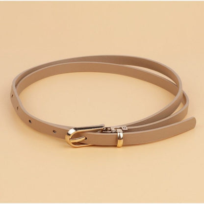 Pekanbaru Ikat Pinggang Gesper Belt Kecil Wanita Bahan Kulit Pu / Tali Pinggang Wanita / Gesper