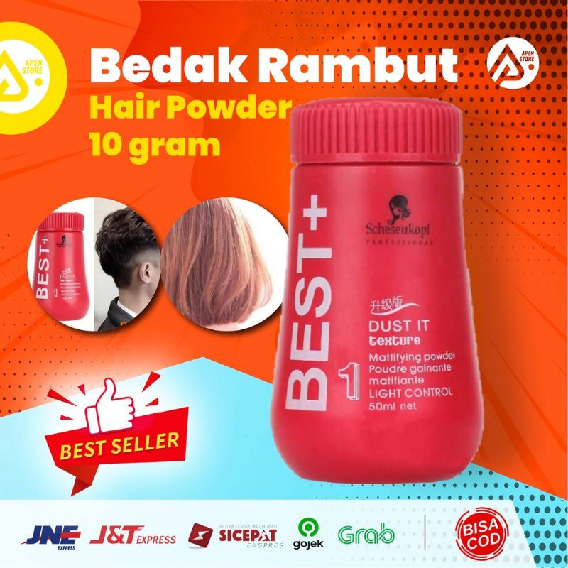 Pekanbaru Best+ Hair Powder Bedak Rambut Unisex/Dry Shampo