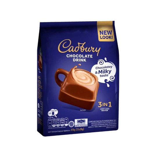 Pekanbaru Cadbury Hot Choco Drink 3In1 15X30Gr