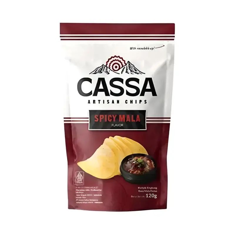 Pekanbaru Cassa Chips Spicy Mala 120Gr