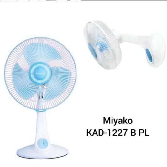 Pekanbaru Miyako Desk Fan 12 Inch – Kad-1227 B Pl Kipas Angin / Kad 1227B Pl