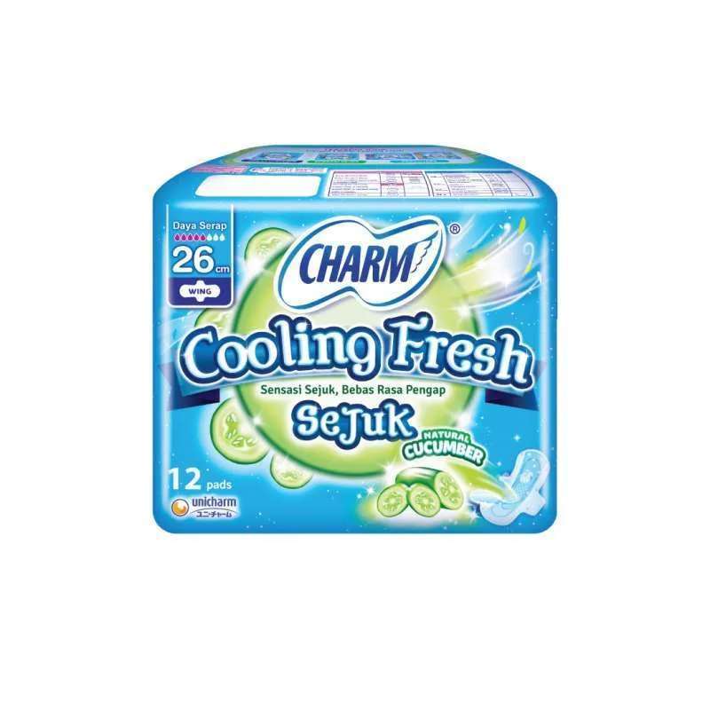 Pekanbaru CHARM COOLING FRESH MILD 26CM 12s