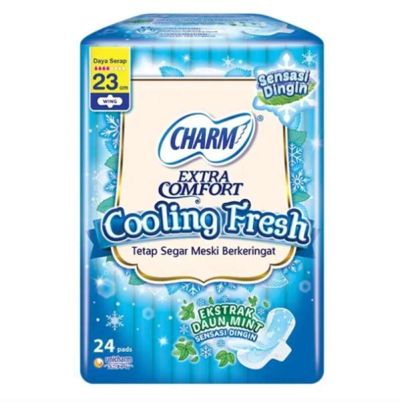 Pekanbaru CHARM COOLING FRESH WING 23CM 24P/22P
