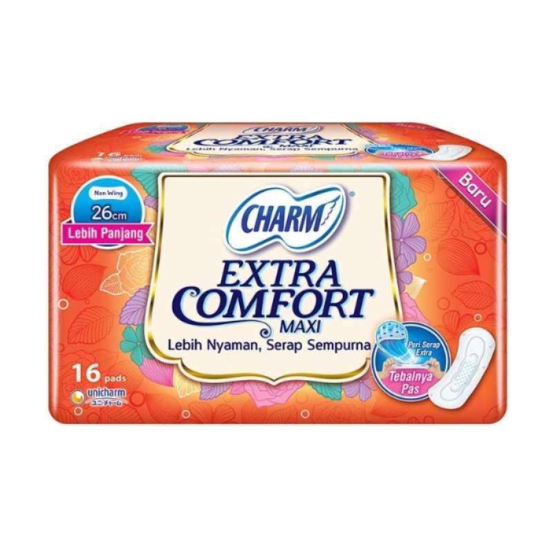 Pekanbaru CHARM EXTRA COMFORT MAXI WING [16 PCS]